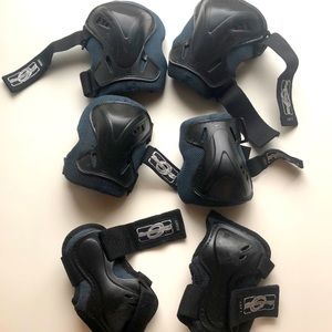 Rollerblade Knee, Elbow, Wrist Pads, protective gear, protective pads